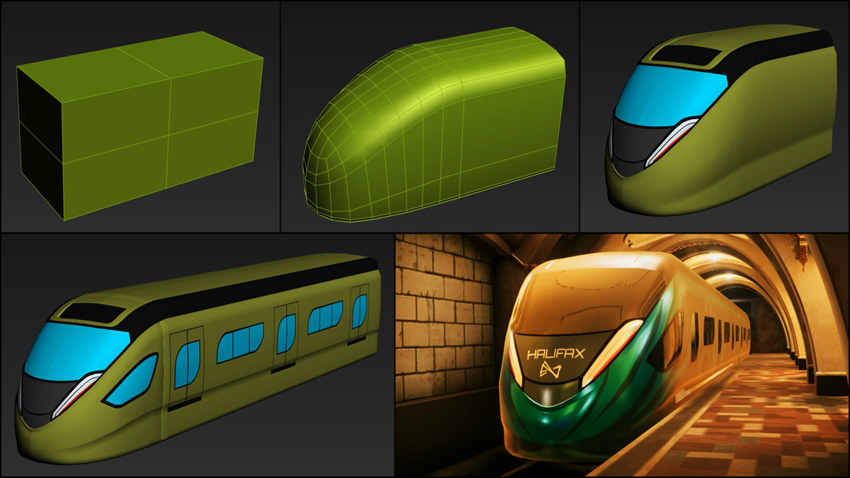 Create a train